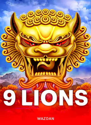 ภาพหน้าจอเกมสล็อต 9 Lions สำหรับทดสอบฟีเจอร์และรูปแบบการชนะ